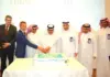 Saur records 30 million safe man-hours in Saudi water operations Representatives mark Saur’s 30 million safe man-hours milestone at an NWC recognition ceremony.